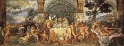 Giulio Romano Wedding Feast of Cupid and Psyche oil